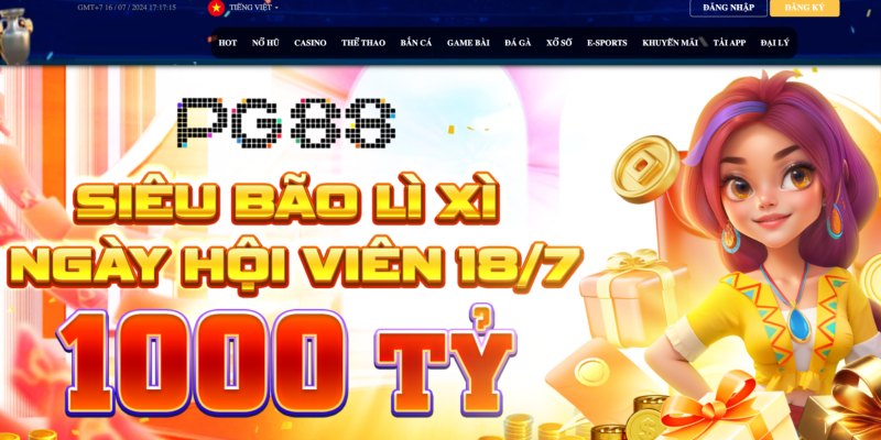 Siêu bão lì xì ngày 18/7 lên tới 1000 tỷ